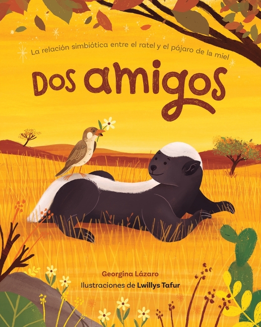 Dos amigos: La relación simbiótica entre el ratel y el pájaro de la miel