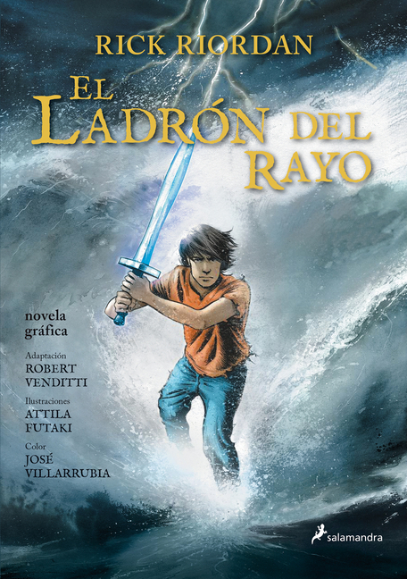 El ladrón del rayo (Novela gráfica)