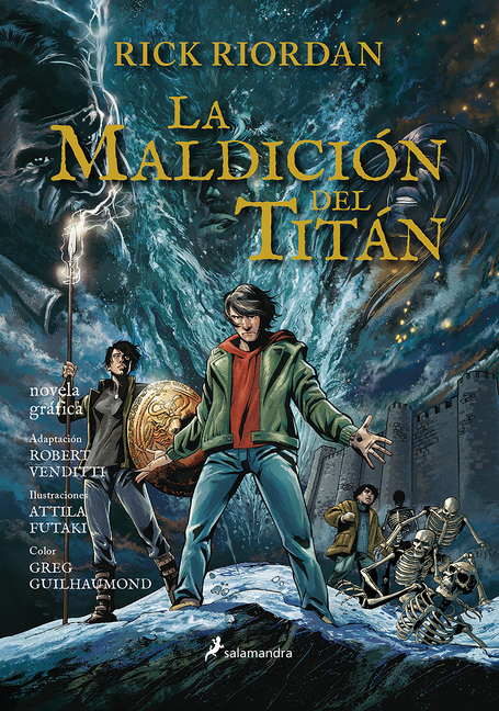La maldición del titán (Novela gráfica)
