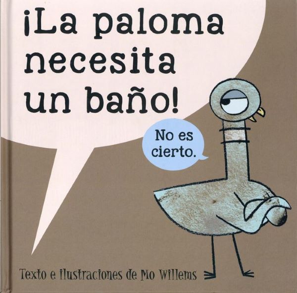 ¡La paloma necesita un baño!