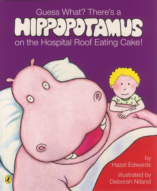 Guess What? There's a Hippopotamus on the Hospital Roof Eating Cake!