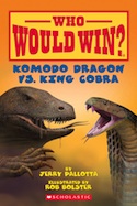 Komodo Dragon vs. King Cobra