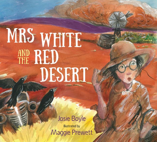 Mrs White and the Red Desert