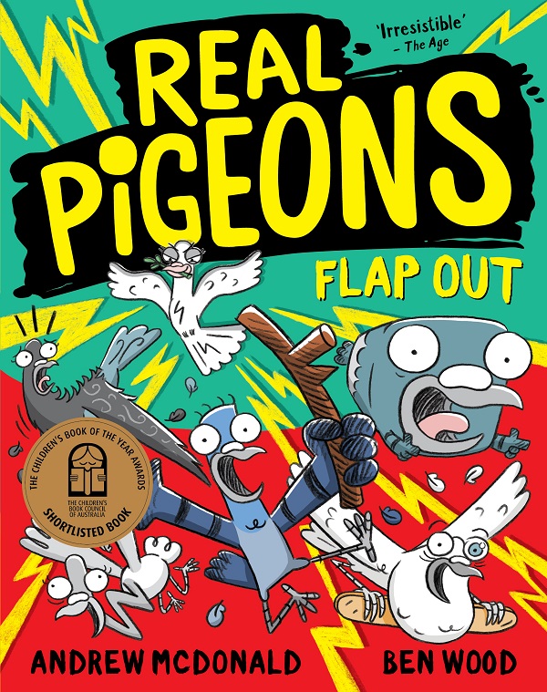 Real Pigeons Flap Out